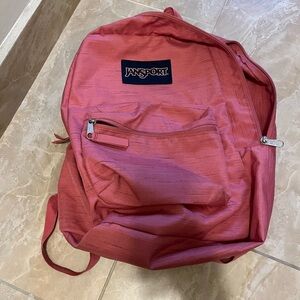 Pink Jansport backpack